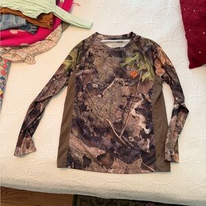 Nomad Kids Camouflage Long Sleeve performance Shirt